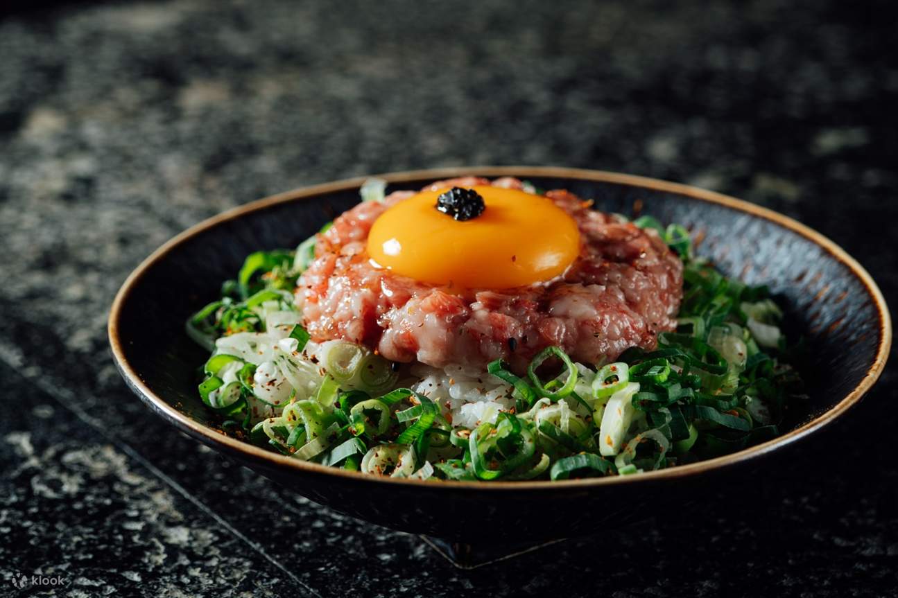 雙人同享飛驒和牛生蛋拌飯